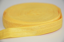 Elastisch band geel 16 mm per 0,5 meter