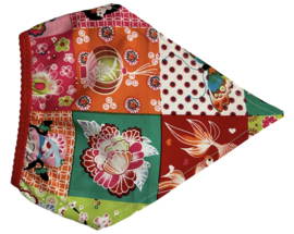 Bandana babyborn vakjes met Chinese print