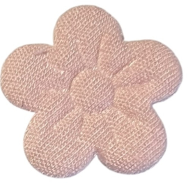 Bloemetje 20 mm  met 5 blaadjes lichtroze