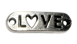 Love opnaaibaar 19x5 mm, per stuk