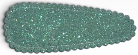 Kniphoesje glitter mint, 5 cm