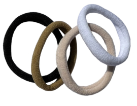 Haarelastiek nylon 40 mm, beige
