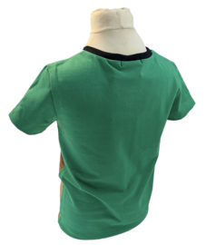 Shirt: race traktor groen 104-146