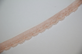 Elastisch kantje powder pink 11 mm 265 cm
