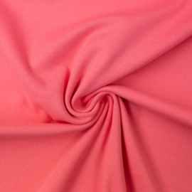 Boordstof: roze (Swafing kleur 932 seizoen 2023) Rondgebreid 48 cm. Per 25 cm