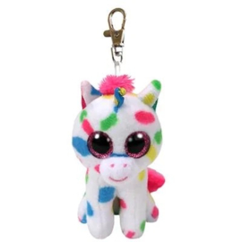 TY BEANIE BOO CLIP HARMONIE UNICORN