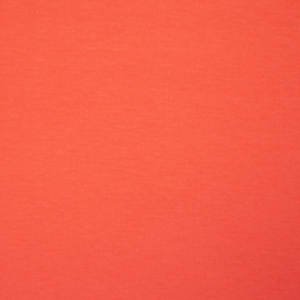 Tricot: effen zalm (Swafing kleur 636 seizoen 2025) per 25cm