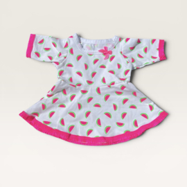 Jurkje baby born pop 43 cm meloentjes neon