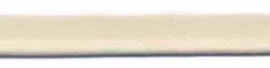 Piping/ paspelband crème 10mm, per 0,5 meter
