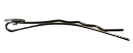 Schuifspeld 45mm met plakvlak 7mm zilverkleur, 10 stuks