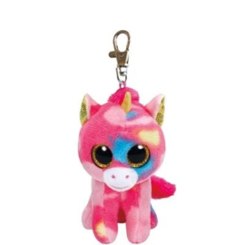 TY BEANIE BOO CLIP FANTASIA UNICORN 7CM