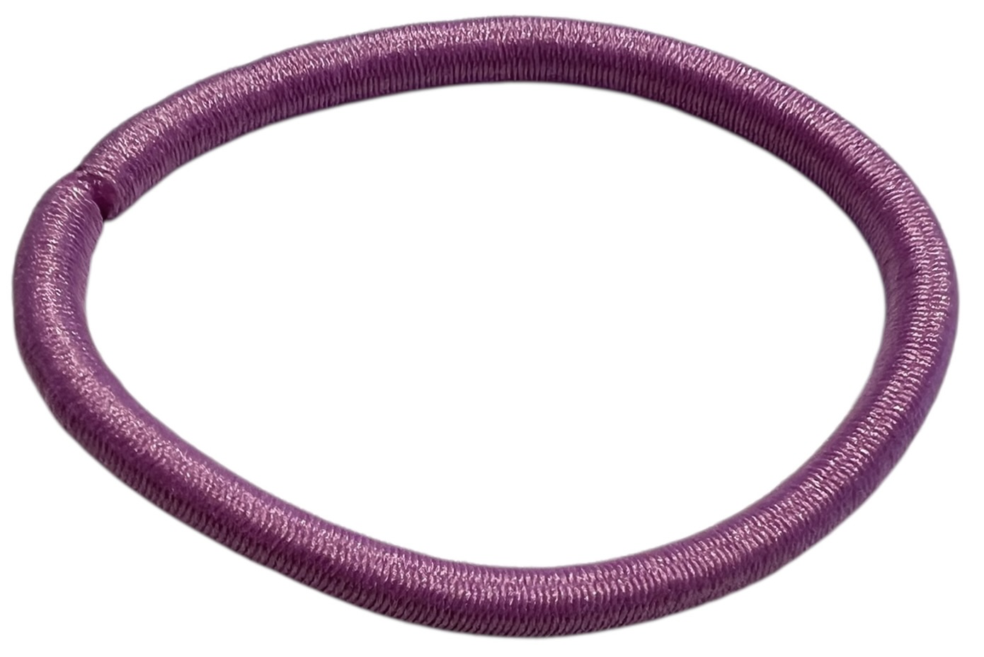 Haarelastiekje lila/roze +/- 45 mm, dikte 4mm
