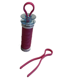 Spoelenhouders fuchsia, 5 stuks