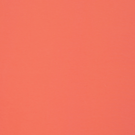 Tricot: effen zalm (Swafing kleur 635 seizoen 2024) per 25cm