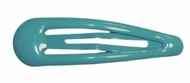 Klik klak haarspeldje aquablauw 5cm, per stuk