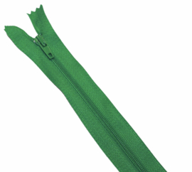 Nylon rits grasgroen niet deelbaar 25 cm