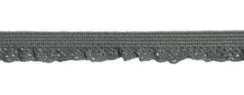 Elastisch kantje grijs 12 mm, per 0,5m