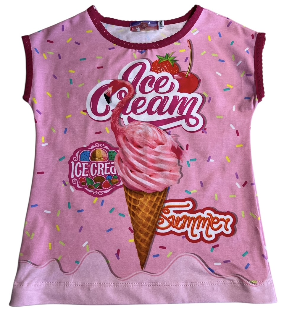 T-shirt Ice cream 116-146