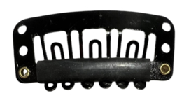 Anti slip haarclipje zwart 32 mm