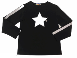 Shirt silver star 104-140