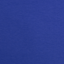 French terry tricot: Royal blue (Swafing kleur 255), per 25 cm