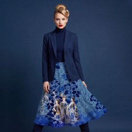 Delft Bleu Elegance rok paneel maat 36-44