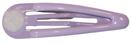 Klik-klak haarspeldje lila 47 mm met plakvlak, per stuk