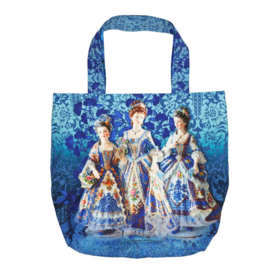 Tassenpaneel: Delft blue elegance, 112x150 cm