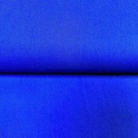 Effen katoen: kobaltblauw per 25 cm