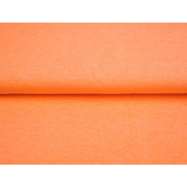 Neon oranje boordstof. Rondgebreid 35 cm. Per 25 cm