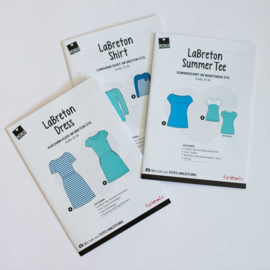 Farbenmix papier naaipatroon LaBreton Dress maat 32-46