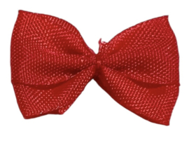 Strikje 20x17 mm rood