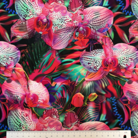 Tricot: Orchid jungle per 25 cm