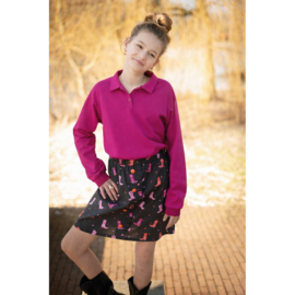 Katoen cowboy boots, per 25 cm