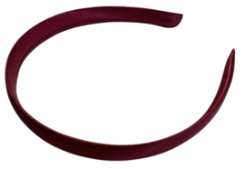 Haarband 15 mm satijn, rood-roze