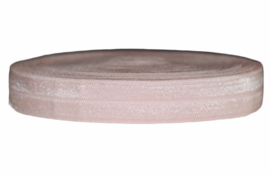 Elastisch band light-peach 16 mm, per 50 cm