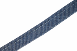 Paspelband/ pipingband jeans 10mm, per 0,5 meter