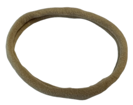 Elastisch haarbandje nylon nude, soepel