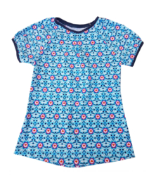 Farbenmix papier patroon raglanshirt Flora 86/92 - 146/152