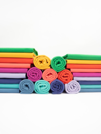 Tricot: effen paarsroze  205x155 cm coupon