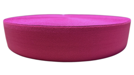 Fuchsia elastiek 40 mm per 0,5 meter