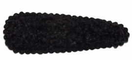 Kniphoesje teddy zwart 55mm x 20mm