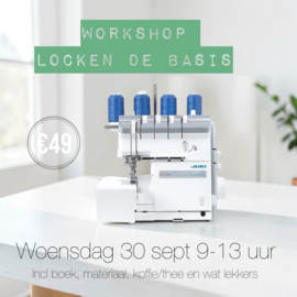 Lockworkshop 9.00-13.00 uur woensdag 30 sept 2026
