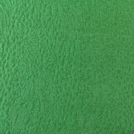 Groene niet rekbare stof met structuur (Editex) per 25 cm