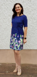 Farbenmix papier naaipatroon LaBreton Dress maat 32-46