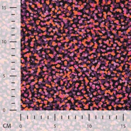 Viscose stretch print: Mini fuchsia, per 25 cm