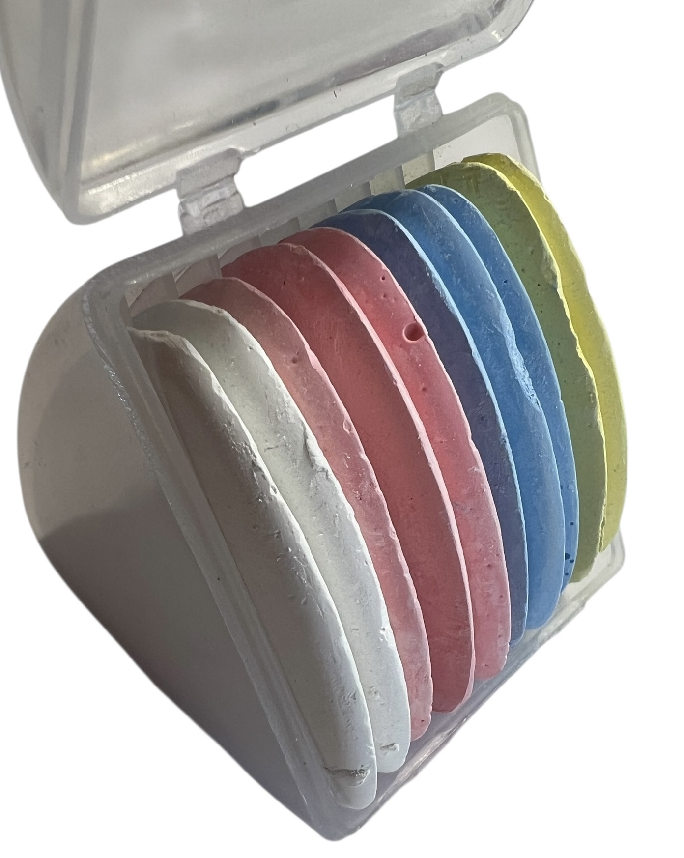Doosje kleermakerskrijt, 4 kleuren
