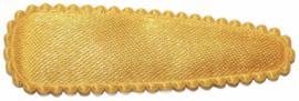 kniphoesje satijn effen warm geel 5 cm