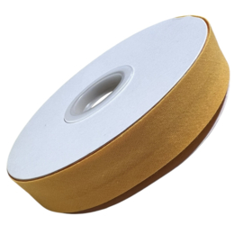 Biaisband 20mm katoen warmgeel, per meter
