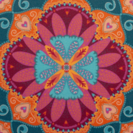 Velvet: Boho velvet by Bienvenido Colorido (Swafing), per 25 cm